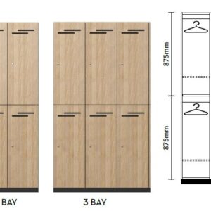 DD 2 Door Lockers