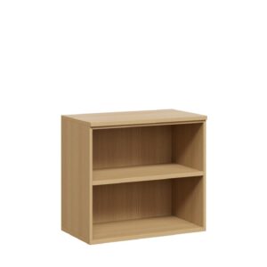 DD Desk Height Storage With Top Open Bookcase