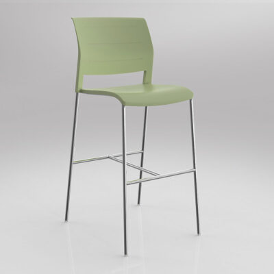 OL Game Barstool Unupholstered Seat