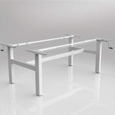 OL Agile Height Adjustable Desking Frame to Suit 2 Worktops of 2100mm x 750mm