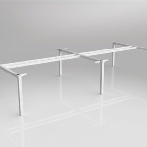 OL Axis Double Sided 4-User Workspace Frame to Suit 1800mm x 750mm