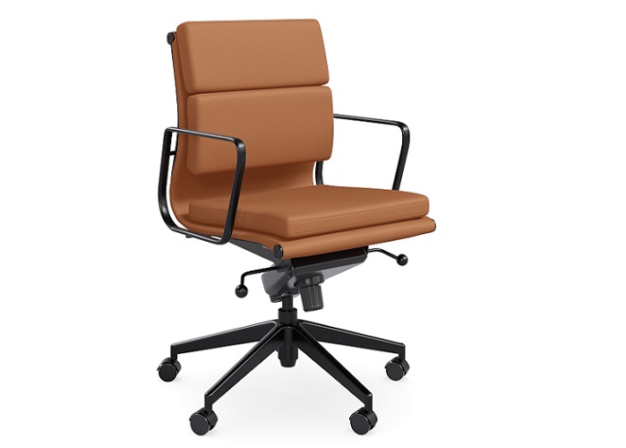 DD Milano Mid Back Chair - Tan