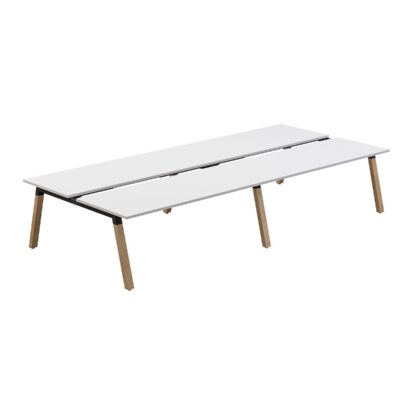 OL Plantation 4 Users Double – Sided Desk