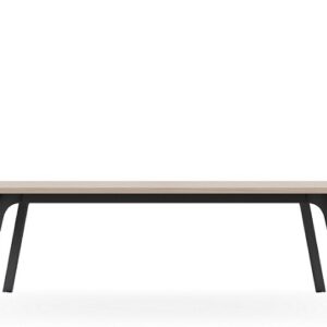 DD Toro Boardroom Table with Metal Base
