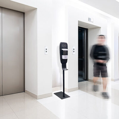 VC Height Adjustable Dispenser Station