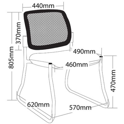 ST Vesta Mesh Back Task Chair