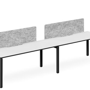 DD Plaza Workstation Single Sided With Optic Screen