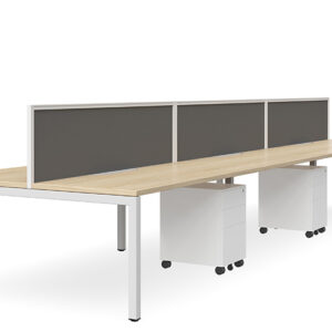 DD Plaza Tek Workstation Double Sided For 6 Person