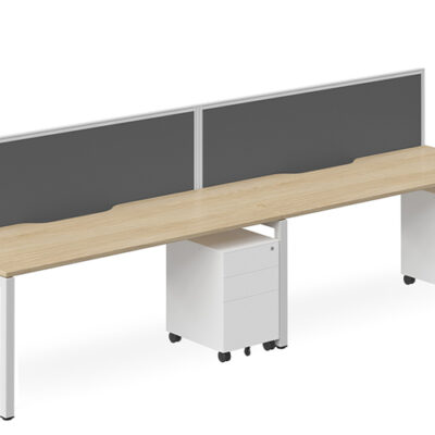 DD Plaza Tek Workstation Single Sided For 2 Person