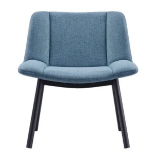 ST Vero Fabric Upholstered Breakout Chair- Black
