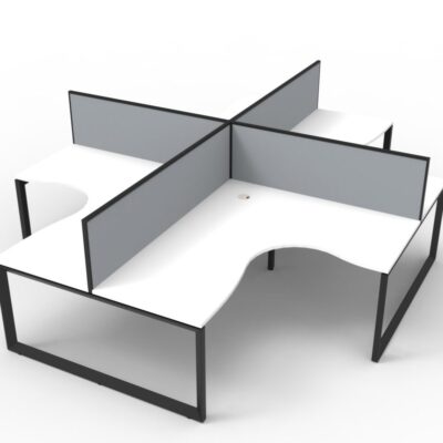 RL Loop 4 People Corner Workstation