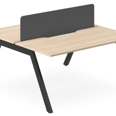 DD VISTA WORKSTATION DOUBLE SIDED FOR 2 PERSON WITH OPTIC SCREEN