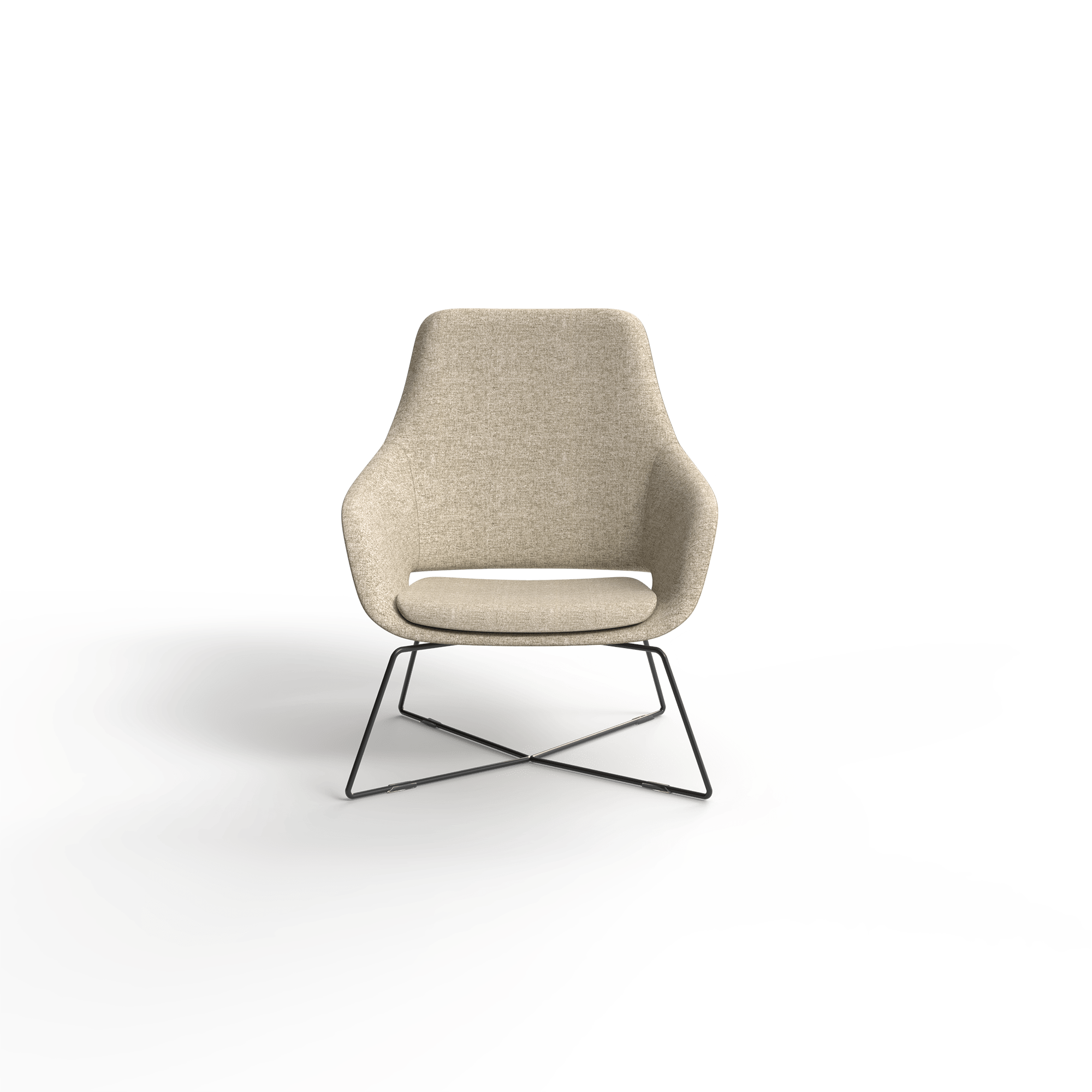 Elaro-Lounge-Chair-Metal-Base-Walnut-Front-View.png